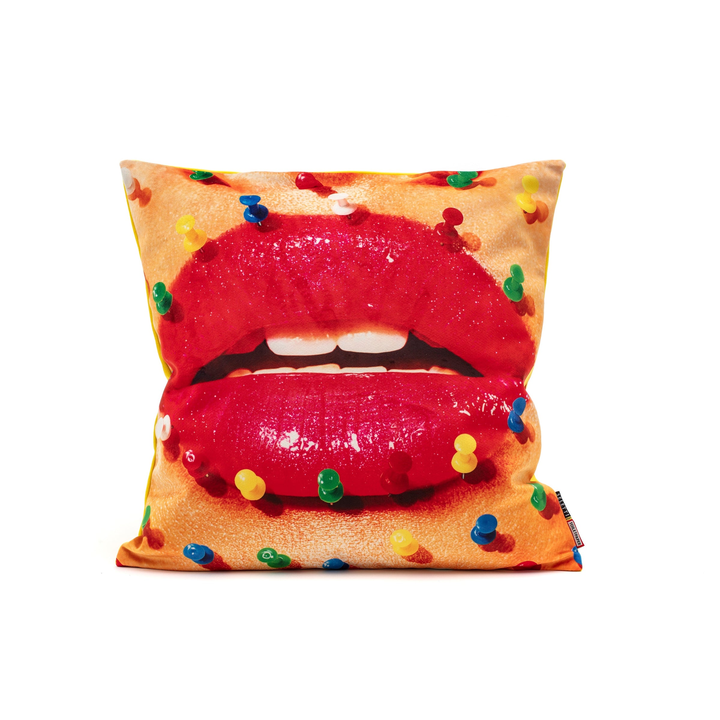 Seletti x TOILETPAPER Cushions - Surreal Pop Art Designs in Bold Styles