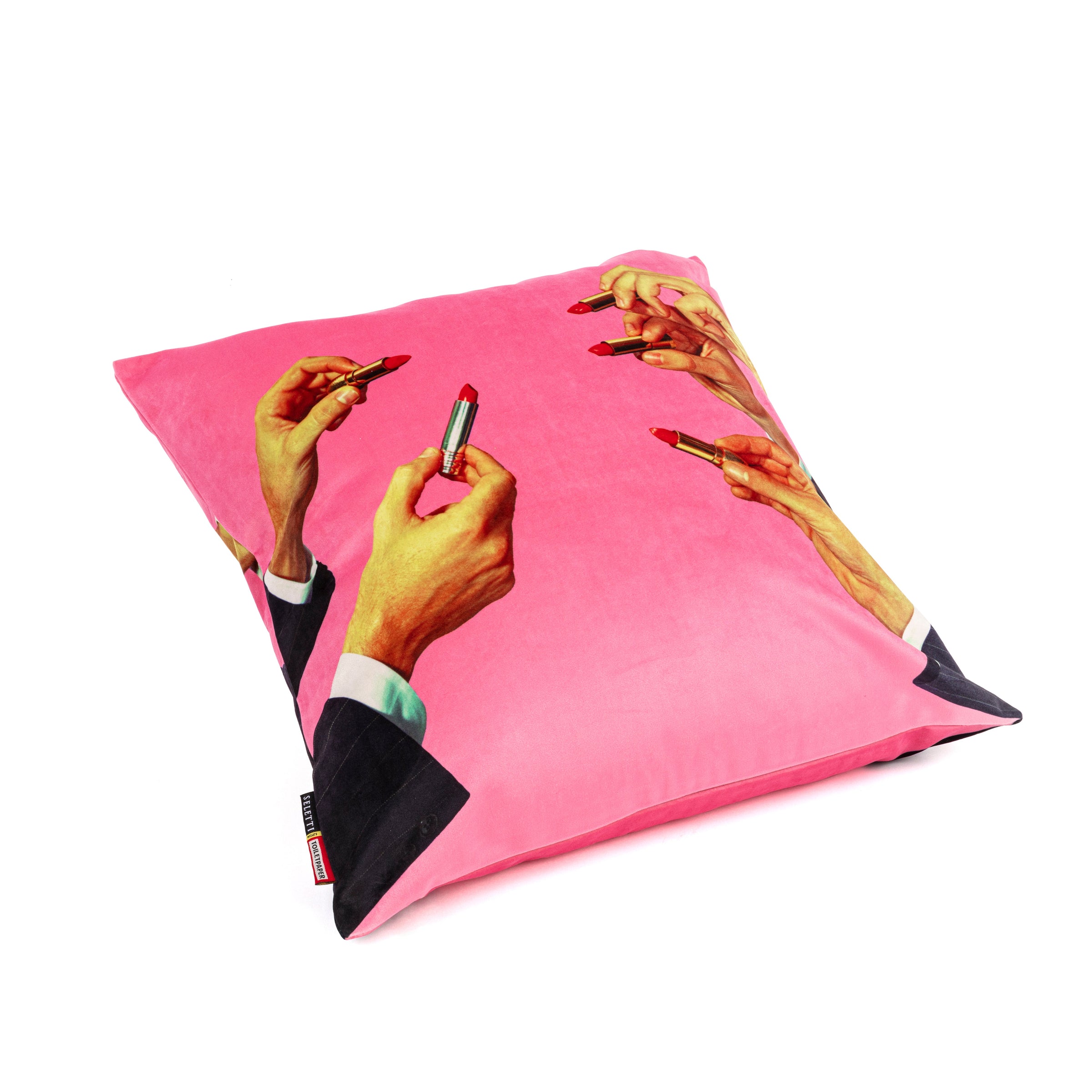Seletti x TOILETPAPER Cushions - Surreal Pop Art Designs in Bold Styles