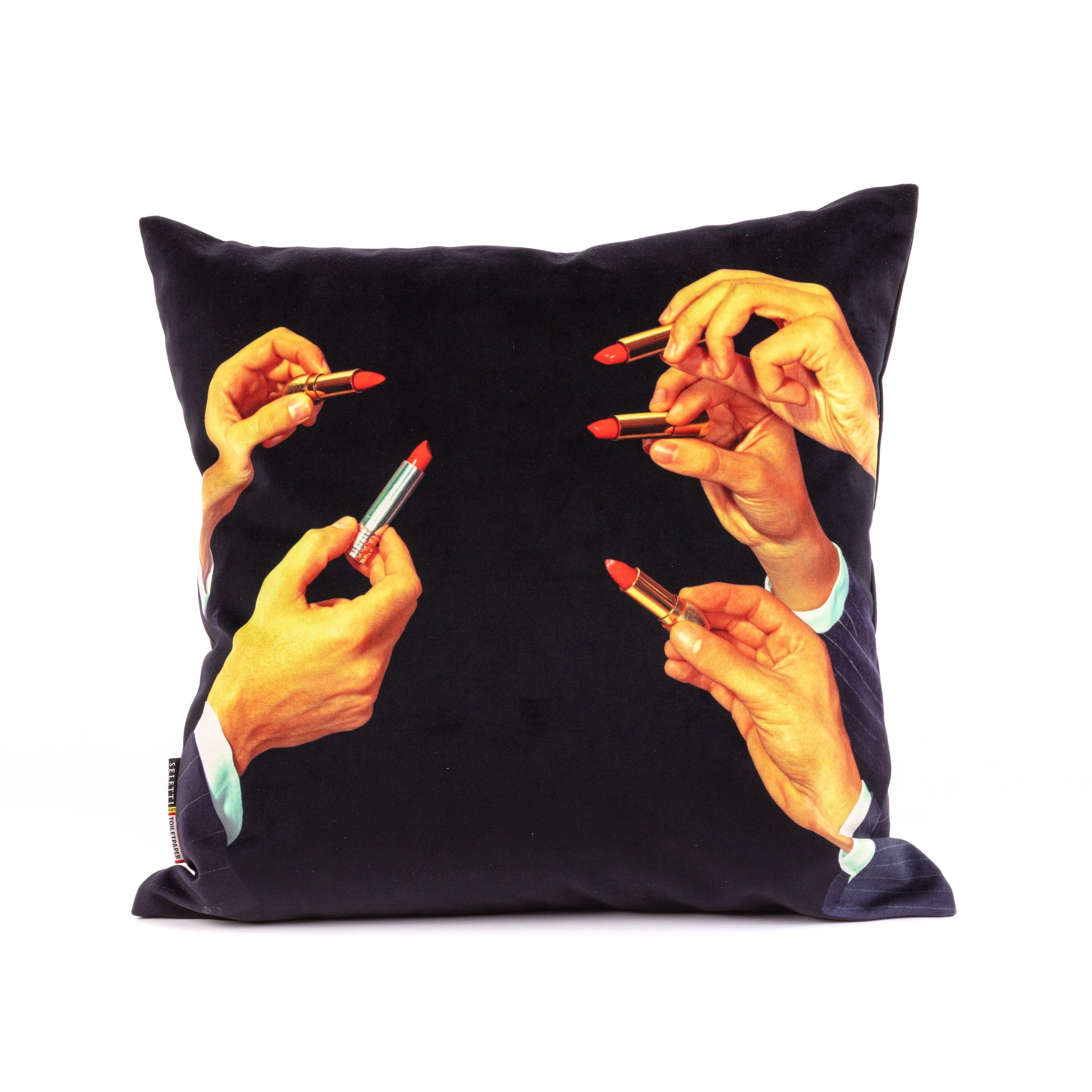 Seletti x TOILETPAPER Cushions - Surreal Pop Art Designs in Bold Styles