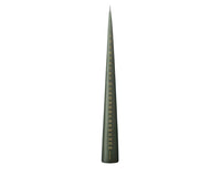 Festive Advent Calendar Cone Candle in Nordic Green by Ester & Erik - 37cm