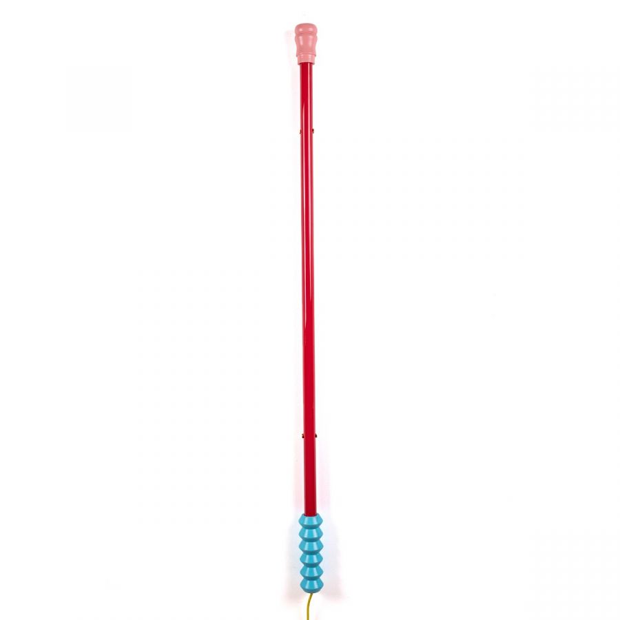 Superlinea LED Tube Lights by Seletti - in Neon Pink, Yellow, Fuscia Red, Blue, Green, and White