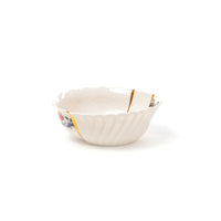 Seletti Kintsugi Salad Bowl - Handmade Porcelain with 24K Gold Accents