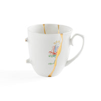 Seletti Kintsugi Mug - Handcrafted Porcelain with 24K Gold Detailing