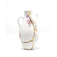 Seletti Kintsugi Vases - Handmade Porcelain Vase with 24K Gold Detailing
