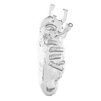 Seletti Love In Bloom Glass Vase - Transparent Anatomical Heart Vase
