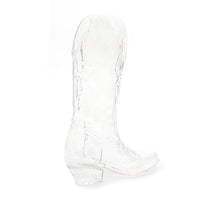 Crystal Bootie Glass Vase by Seletti - Quirky Boot-Shaped Decorative Vase