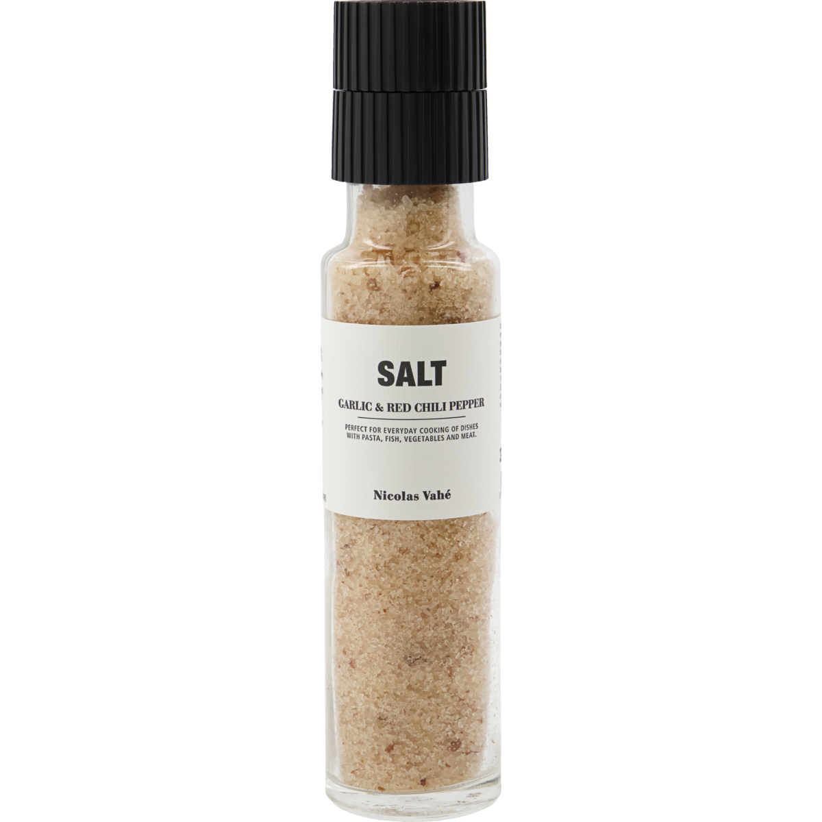 Salt, Garlic & Red Chilli Pepper Grinder by Nicolas Vahe
