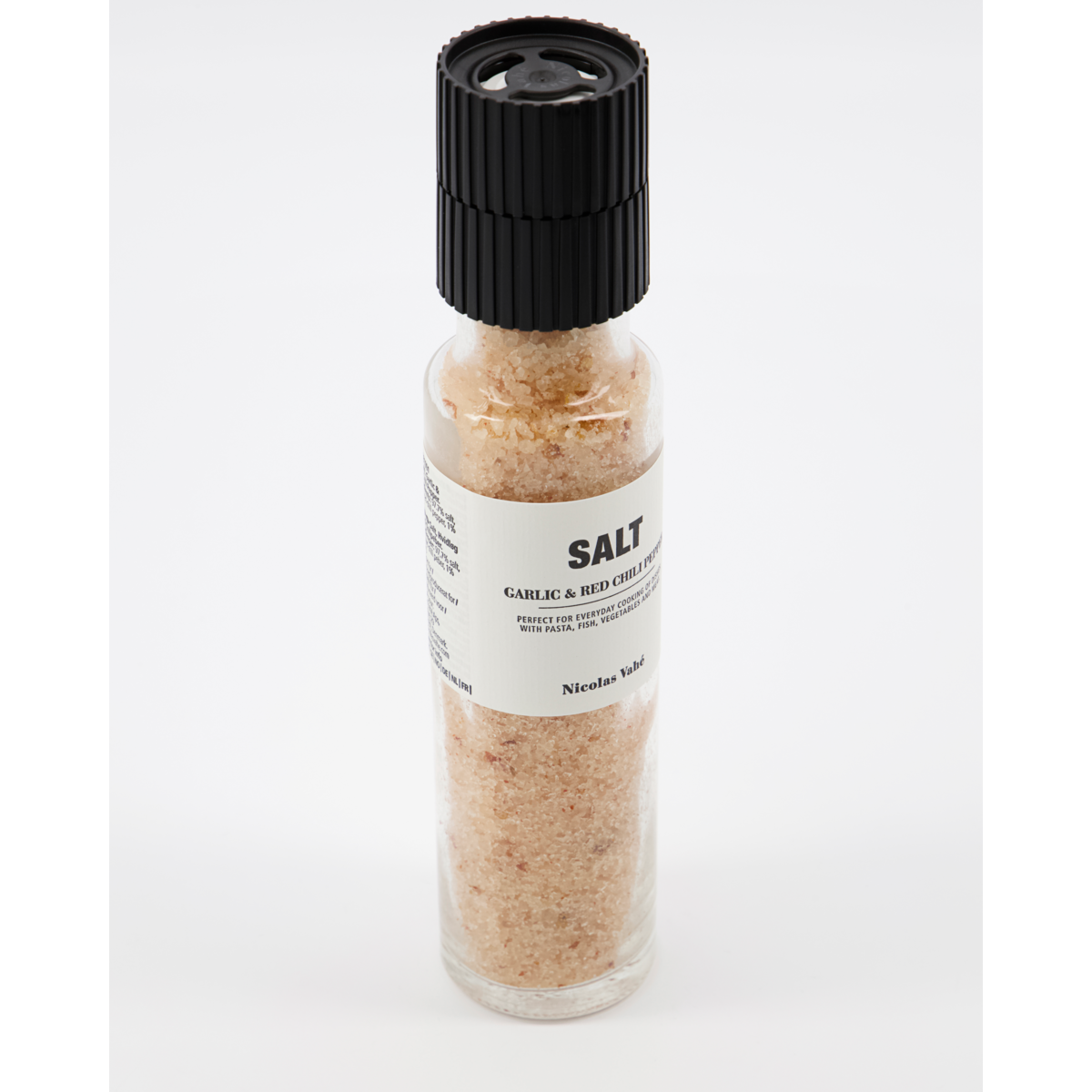Salt, Garlic & Red Chilli Pepper Grinder by Nicolas Vahe