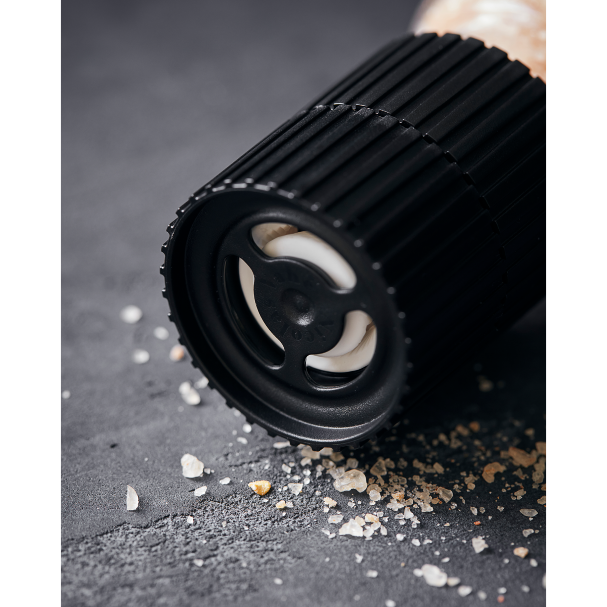 Salt, Garlic & Red Chilli Pepper Grinder by Nicolas Vahe
