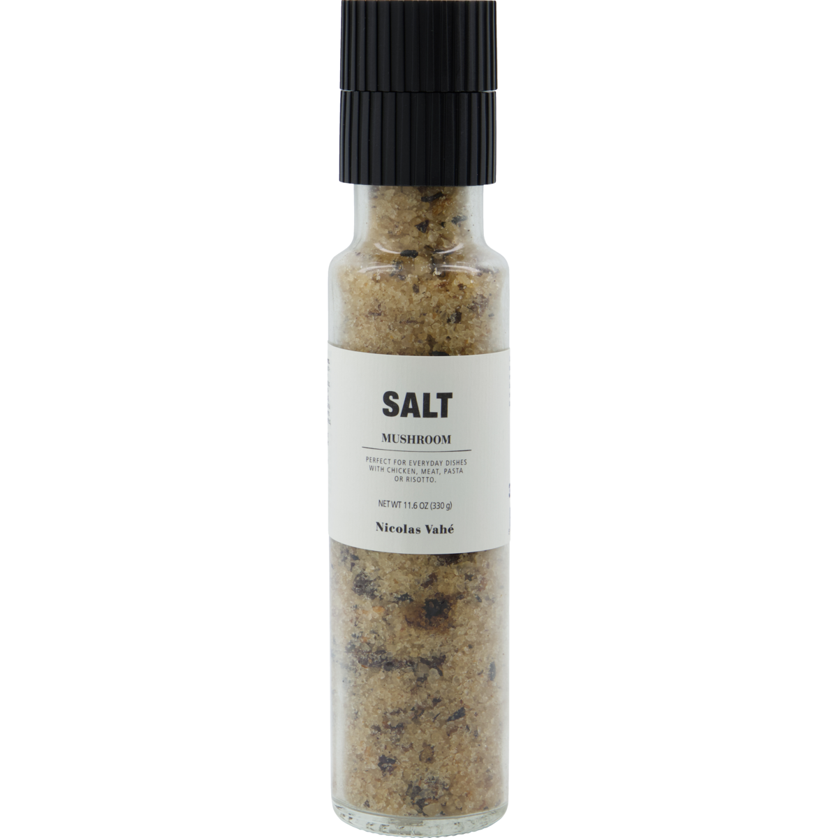 Mushroom Salt Grinder by Nicolas Vahé (330g)