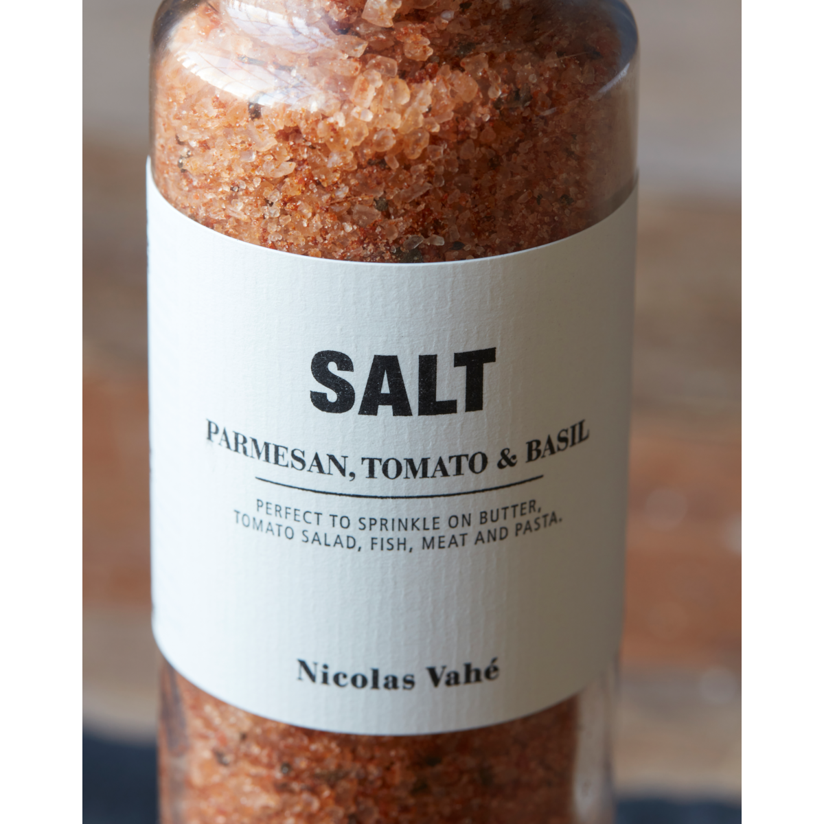 Salt, Parmesan, Tomato & Basil Grinder by Nicolas Vahe