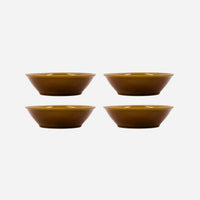 Set of 4 Bowls, Mocha Brown by Nicolas Vahe
