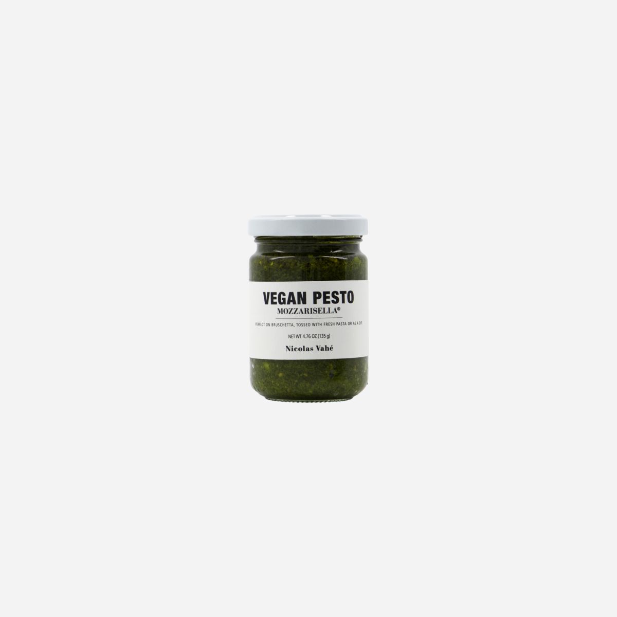 Vegan Pesto with Mozzarisella by Nicolas Vahe