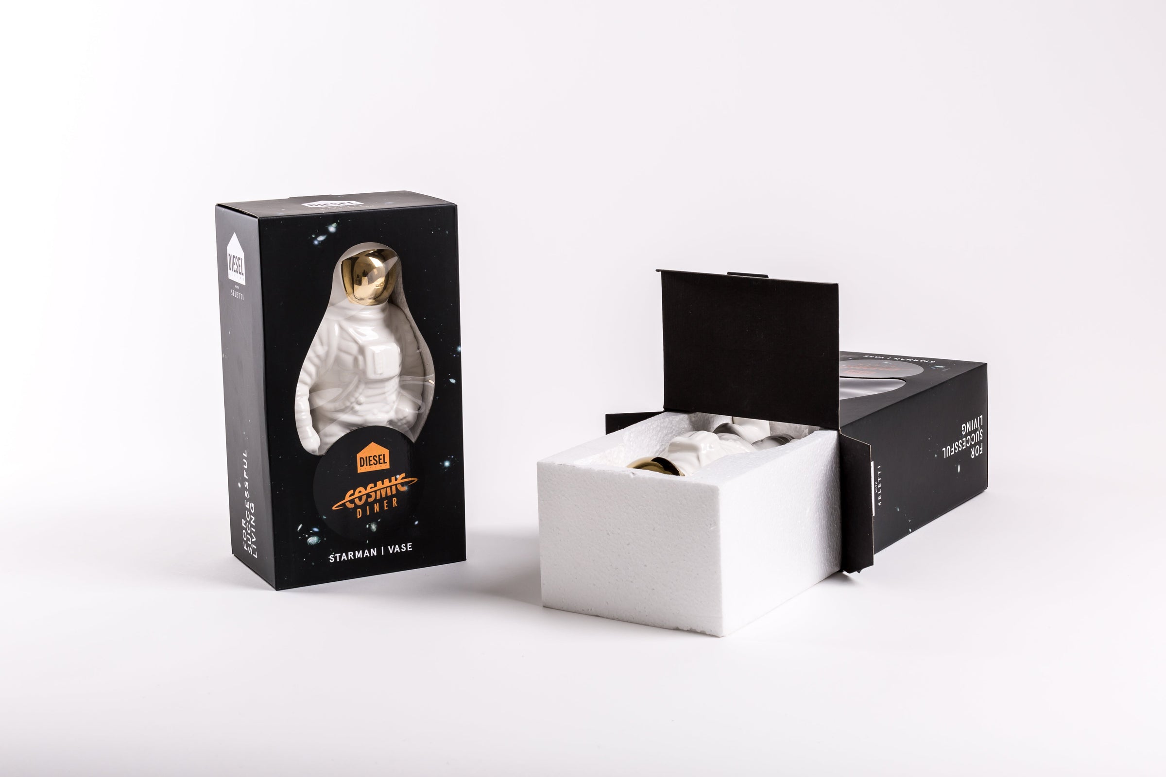 Cosmic Diner Starman Vase - Astronaut Flower Vase by Seletti