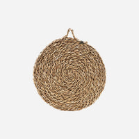 Seagrass Round Placemats, Set of 2, Acain, Nature by Nicolas Vahe