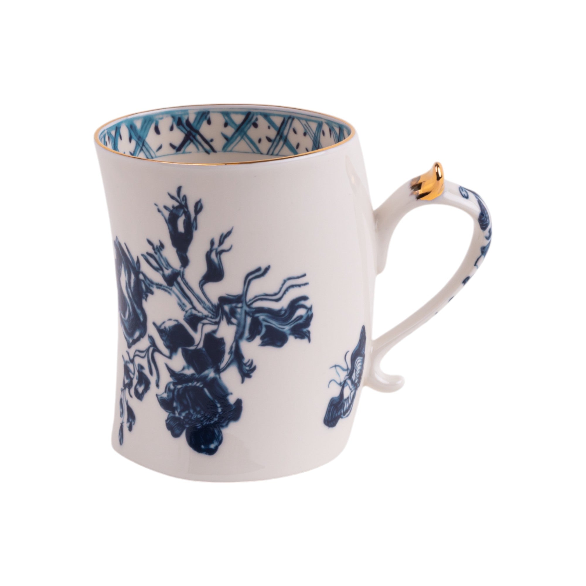 Mugs by Seletti Classics on Acid - Unique Porcelain Coffee & Tea Cups (Multiple Designs)
