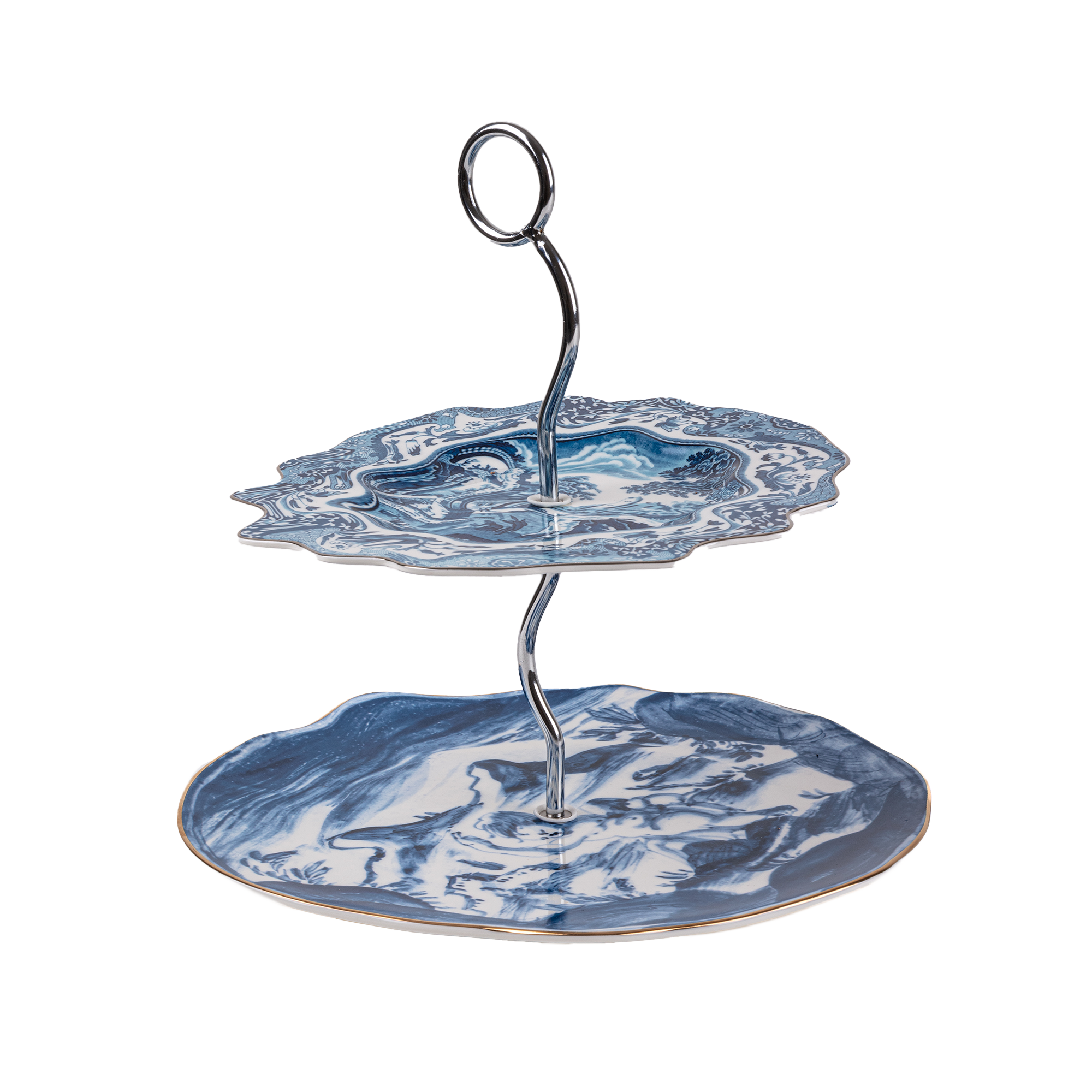 Cake Stand by Seletti Classics on Acid - Statement Porcelain Dessert Display