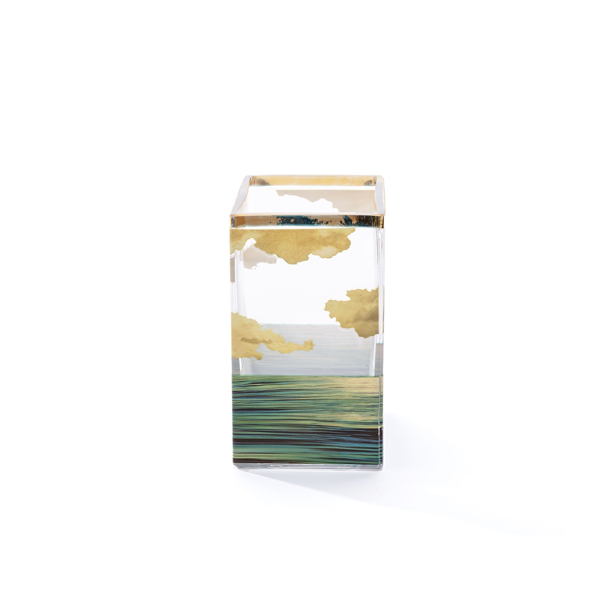 Seletti x TOILETPAPER Square Glass Vase - Medium & Large