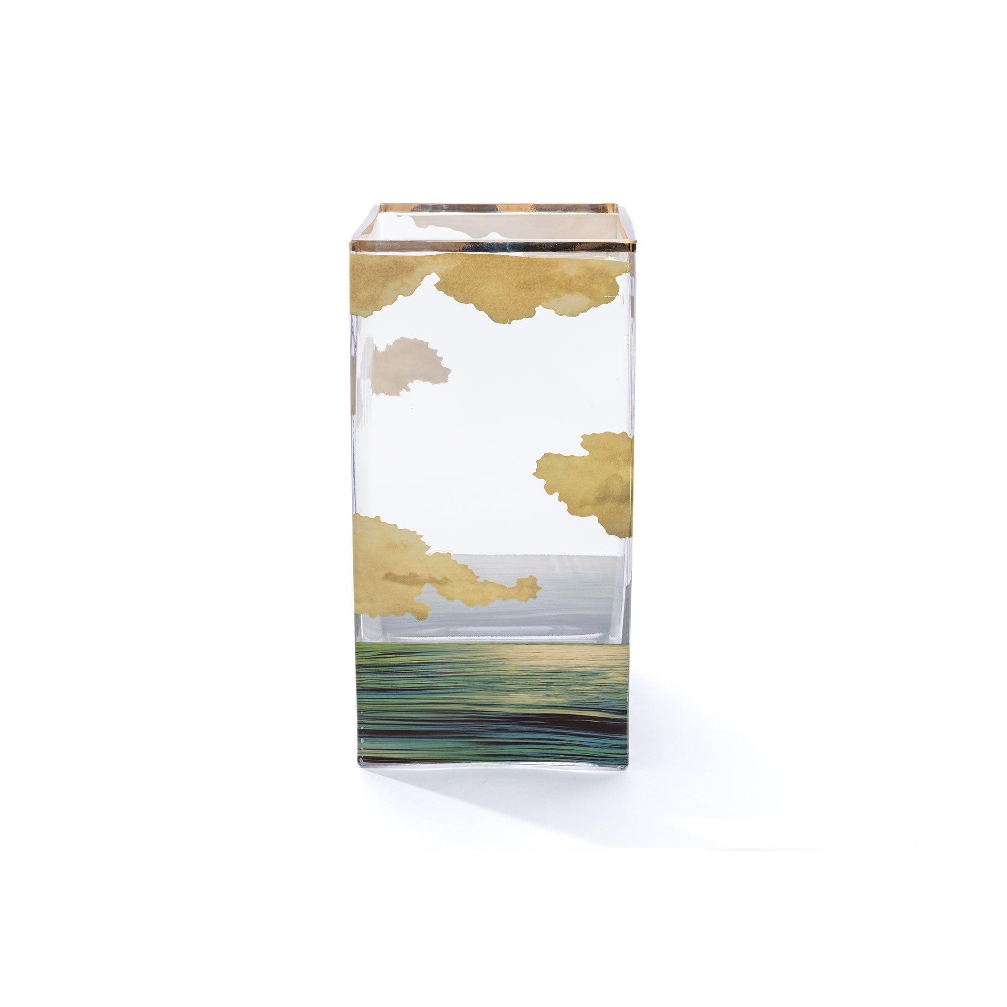 Seletti x TOILETPAPER Square Glass Vase - Medium & Large