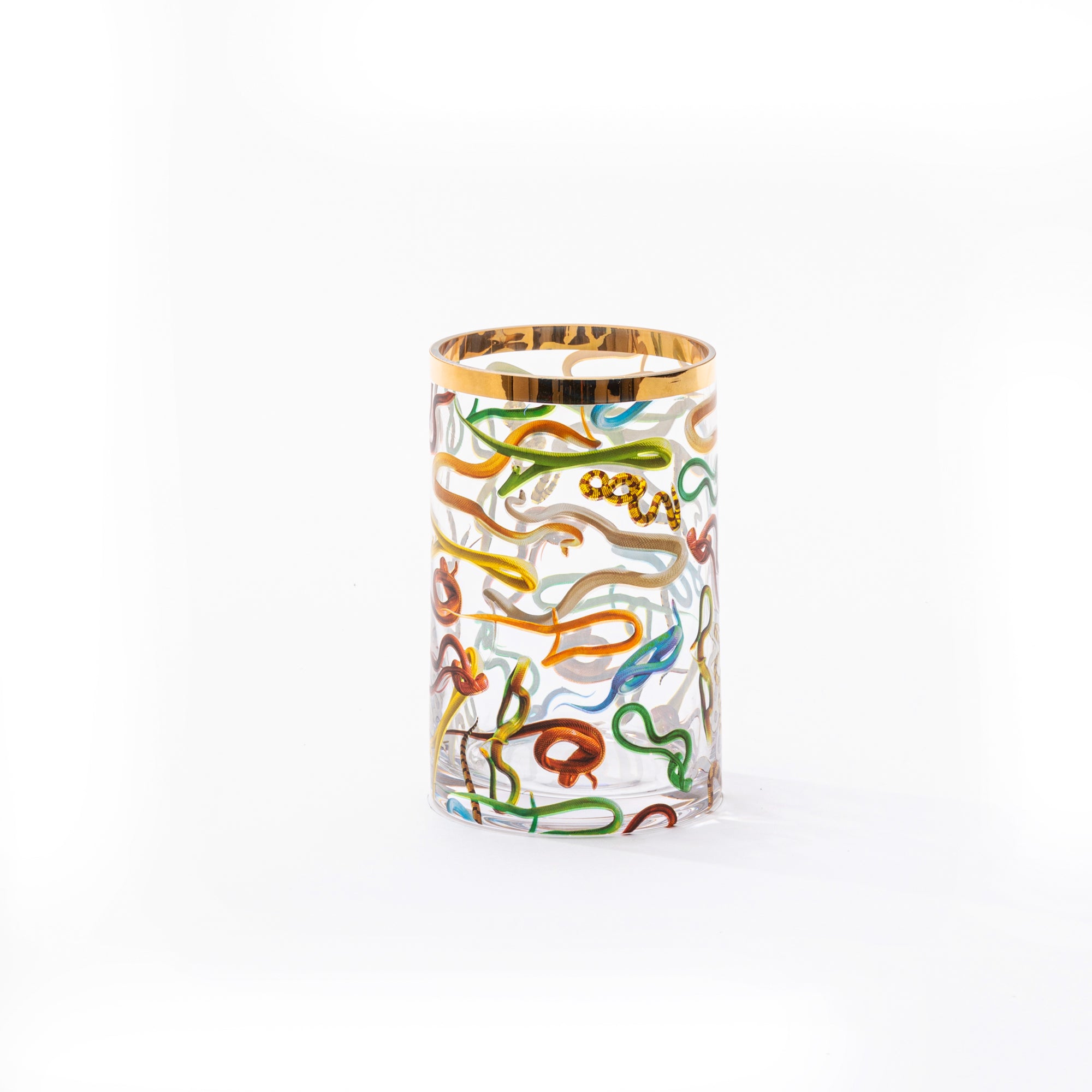Seletti x TOILETPAPER Cylindrical Glass Vase - Small, Medium & Large