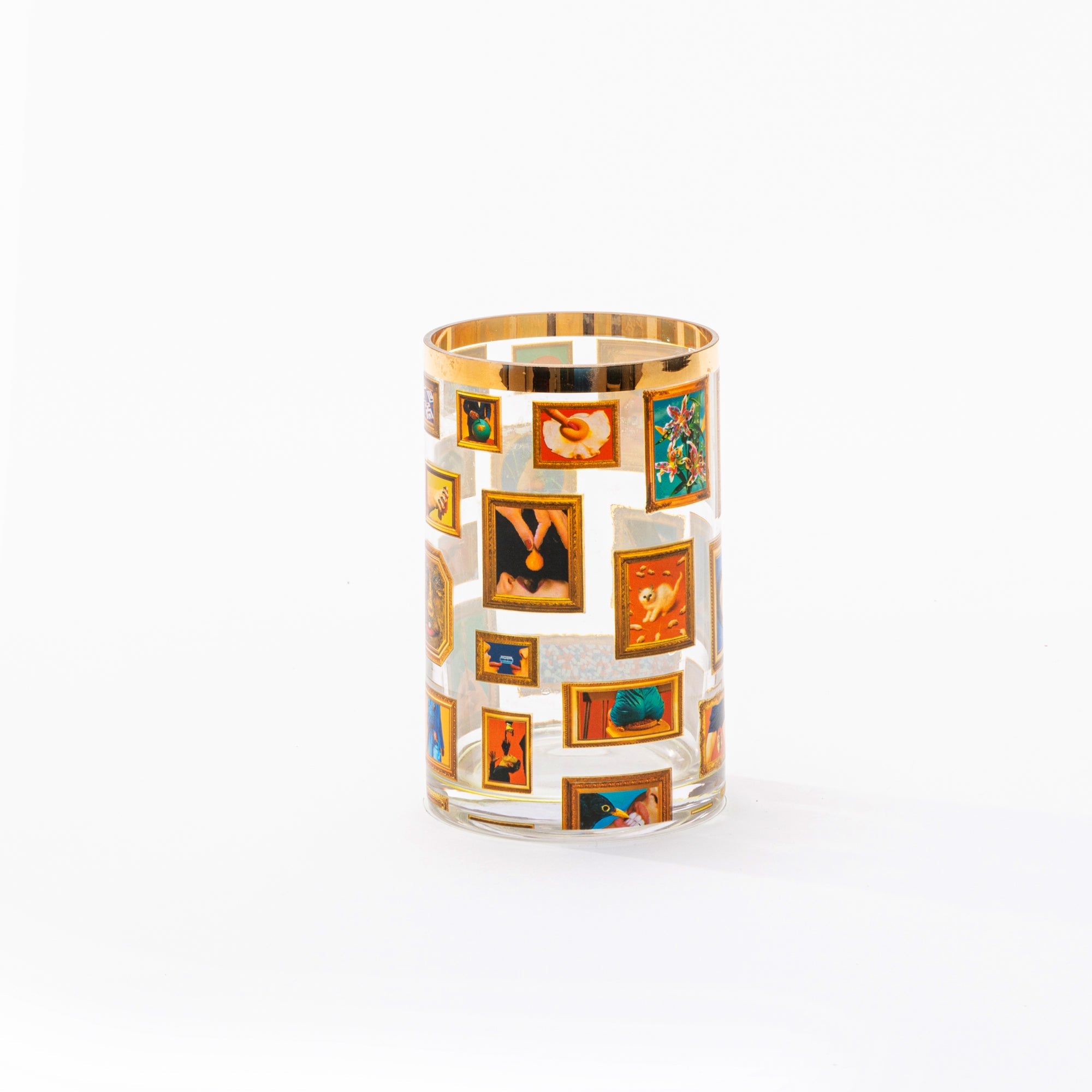 Seletti x TOILETPAPER Cylindrical Glass Vase - Small, Medium & Large