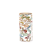 Seletti x TOILETPAPER Cylindrical Glass Vase - Small, Medium & Large