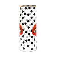 Seletti x TOILETPAPER Cylindrical Glass Vase - Small, Medium & Large