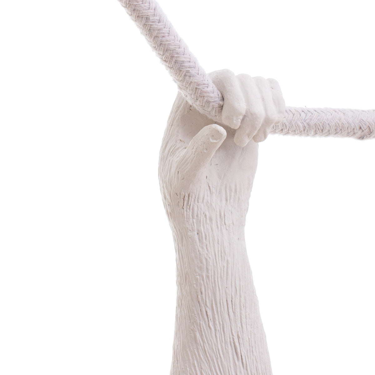 Seletti White Monkey Lamp, swing version, view 4