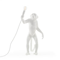 Seletti White Monkey Lamp, standing version