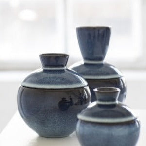 Box With Lid o.2 L Dark Blue Pure