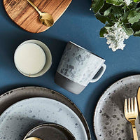 Stoneware Mug in Nordic Grey RAW by Aida – Calm Scandinavian Style for Everyday Rituals