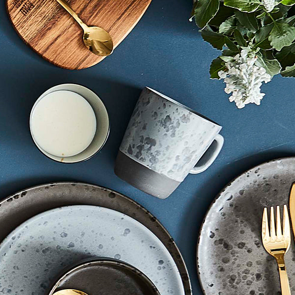 Stoneware Mug in Nordic Grey RAW by Aida – Calm Scandinavian Style for Everyday Rituals