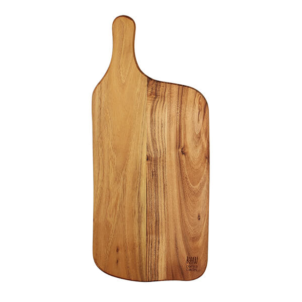 RAW Teak Wood Cutting Boards by Aida – Natural Boards for Prep & Serving