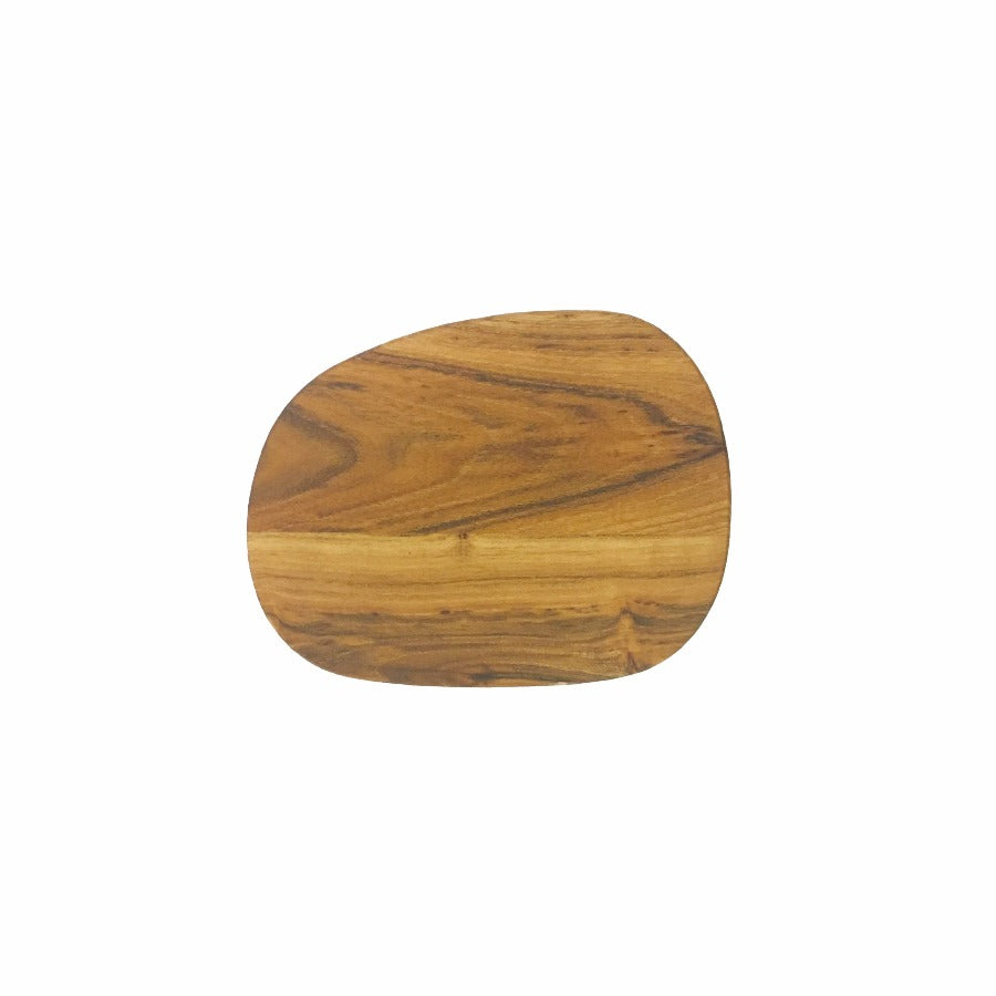 RAW Teak Wood Butter Board Set of 2 by Aida – Small Teak Boards for Breakfast & Nibbles