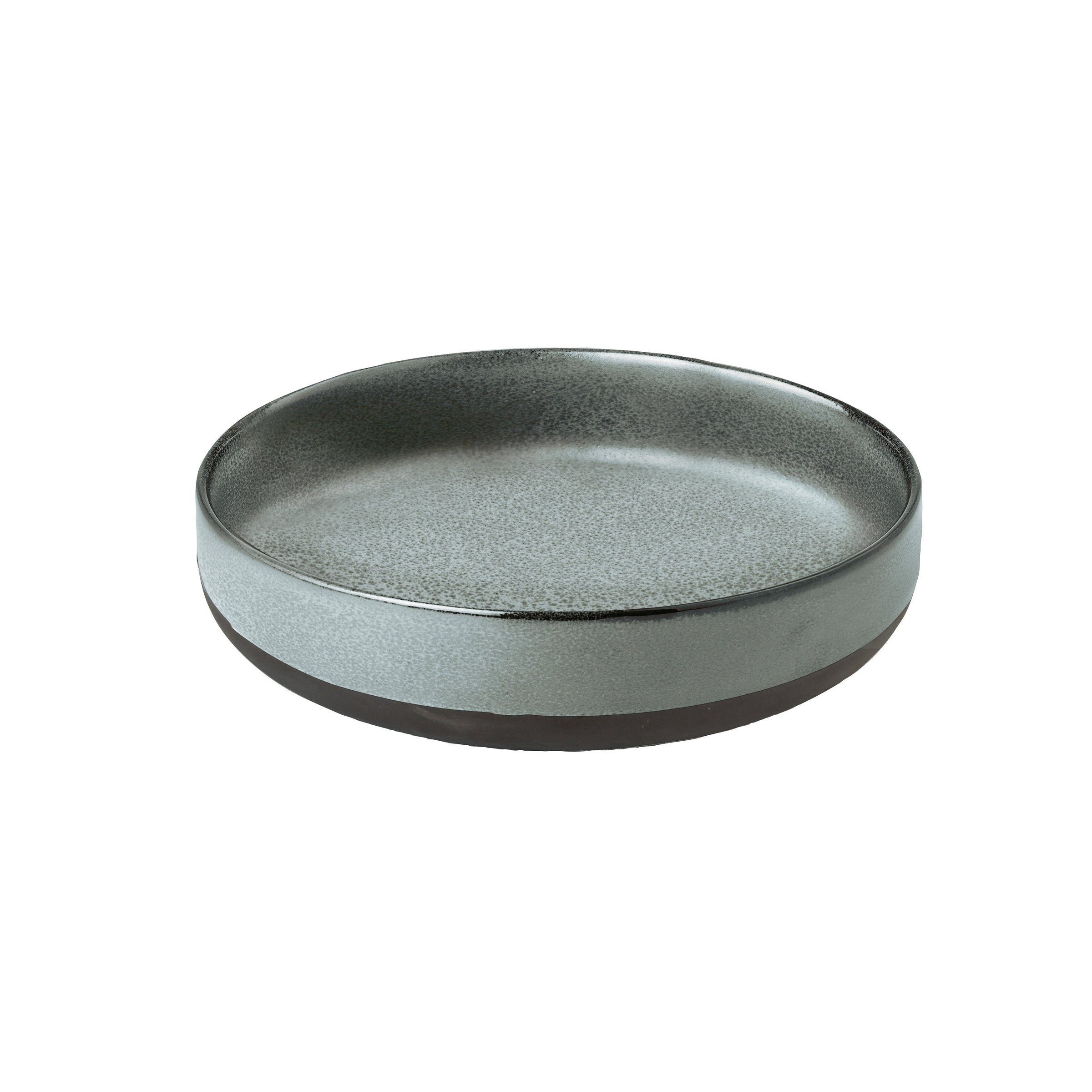 RAW Northern Green Serving Bowl by Aida – Large Stoneware Bowl for Stylish Sharing