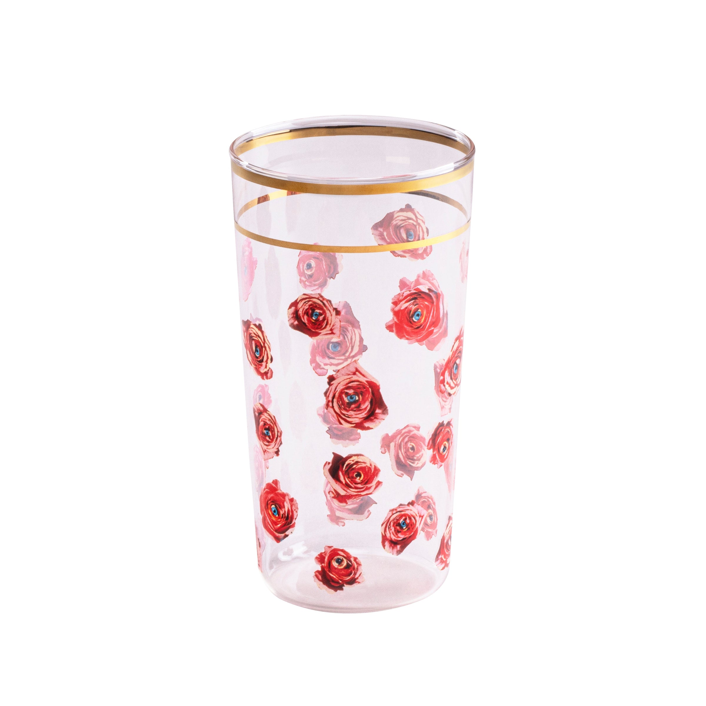Seletti TOILETPAPER Tall Drinking Glass - Bold Borosilicate Glassware in Multiple Designs