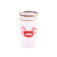 Seletti TOILETPAPER Tall Drinking Glass - Bold Borosilicate Glassware in Multiple Designs