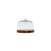 Cheese Bell, Fromage, Wood and Glass