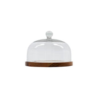 Cheese Bell, Fromage, Wood and Glass