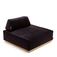 Poufs and Modular Sofa by Seletti and TOILETPAPER Home - Bold Statement Furniture with Golden Base (Multiple Designs) Modular Sofa