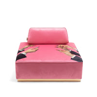 Poufs and Modular Sofa by Seletti and TOILETPAPER Home - Bold Statement Furniture with Golden Base (Multiple Designs) Modular Sofa