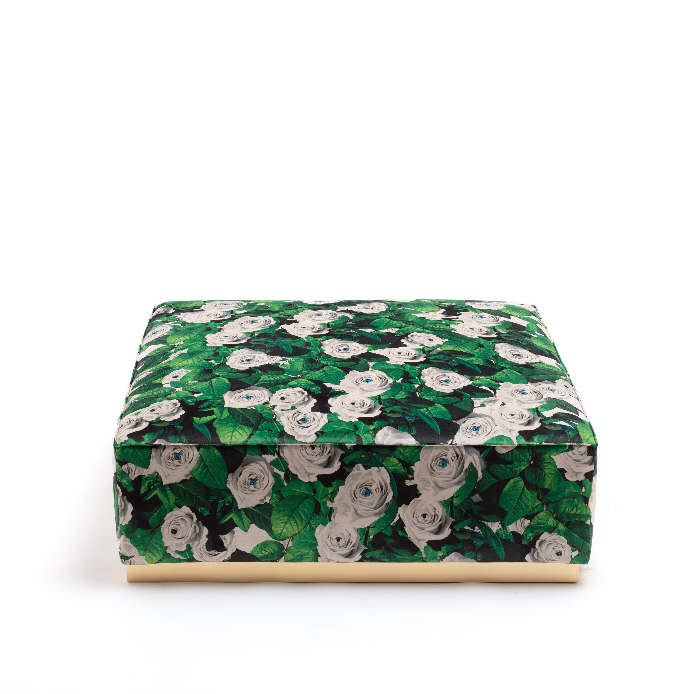 Poufs and Modular Sofa by Seletti and TOILETPAPER Home - Bold Statement Furniture with Golden Base (Multiple Designs) Modular Sofa