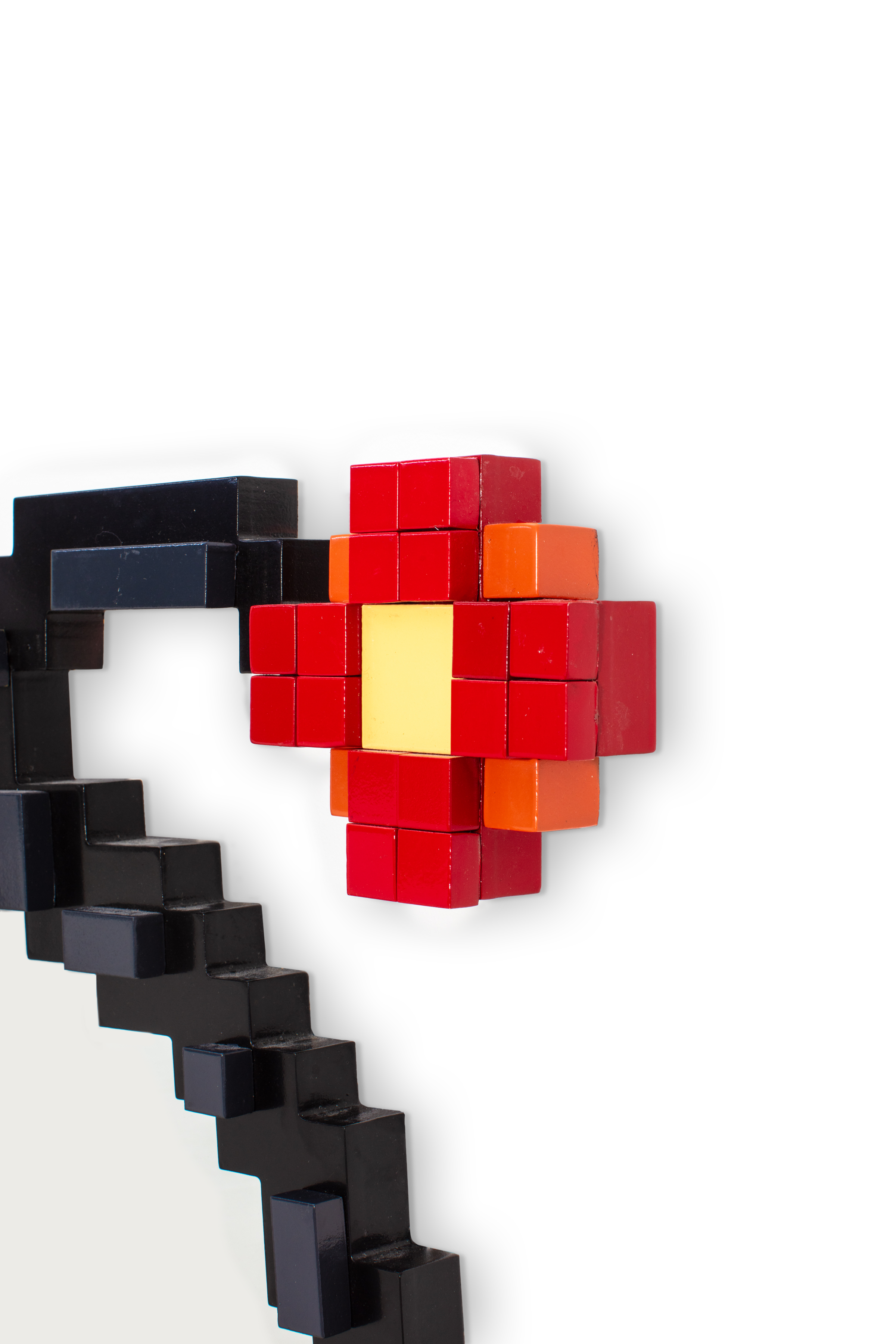 Seletti Pixel Mirror - Bomb | Bold 8-Bit Gaming Style Mirror