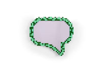 Seletti Pixel Mirror - Message | Fun Pop-Art Gaming Wall Mirror
