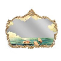 Seletti x TOILETPAPER Baroque Mirrors - Seagirl & Lipstick