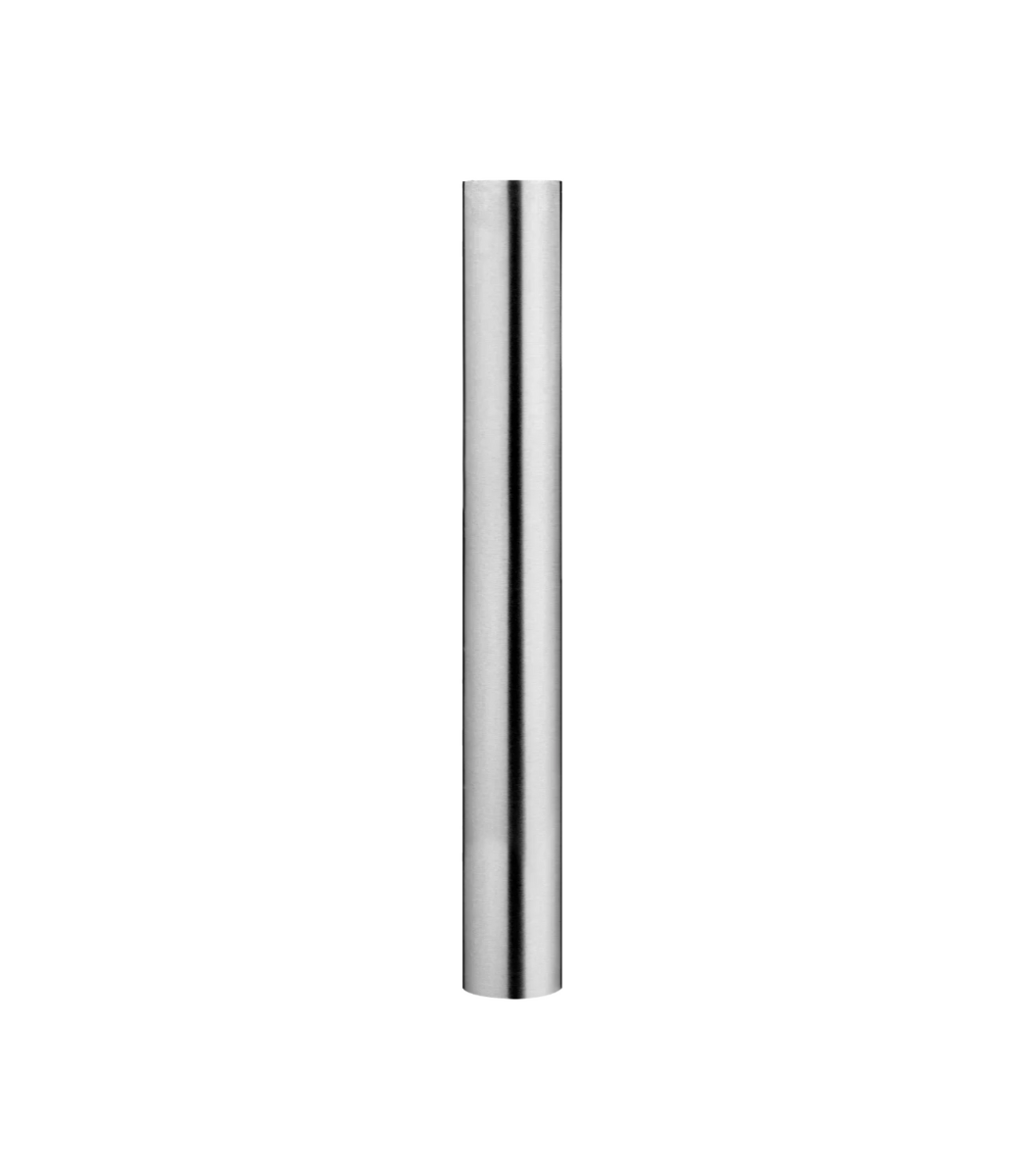 Le Feu wide Ø6 pole in Stainless Steel for the Dome Steel pedestal bioethanol fireplace