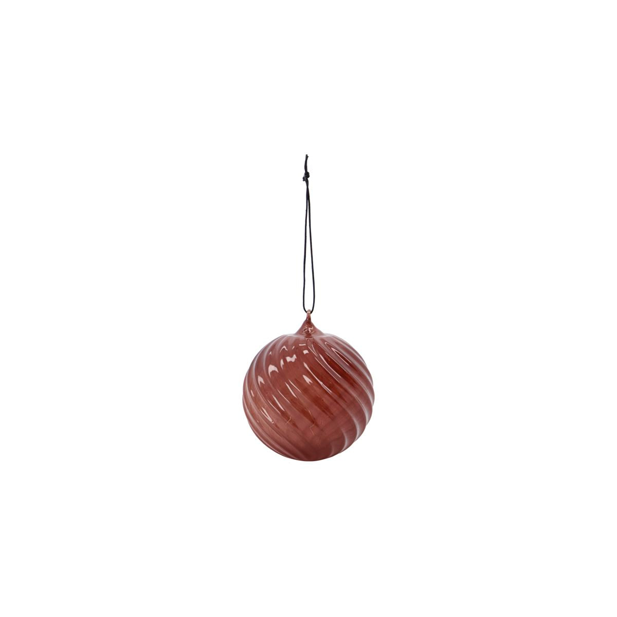 Ornament Glassy Brown
