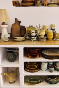 HKLIVING collection campaign styling featuring the Robust Jug in Seaweed