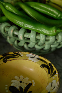 Farmhouse Ceramics Hand-Painted Bowl in Butter by HKLIVING, extra lifestyle shot