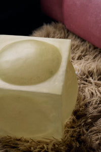 Glassfibre floor lamp, campaign shot